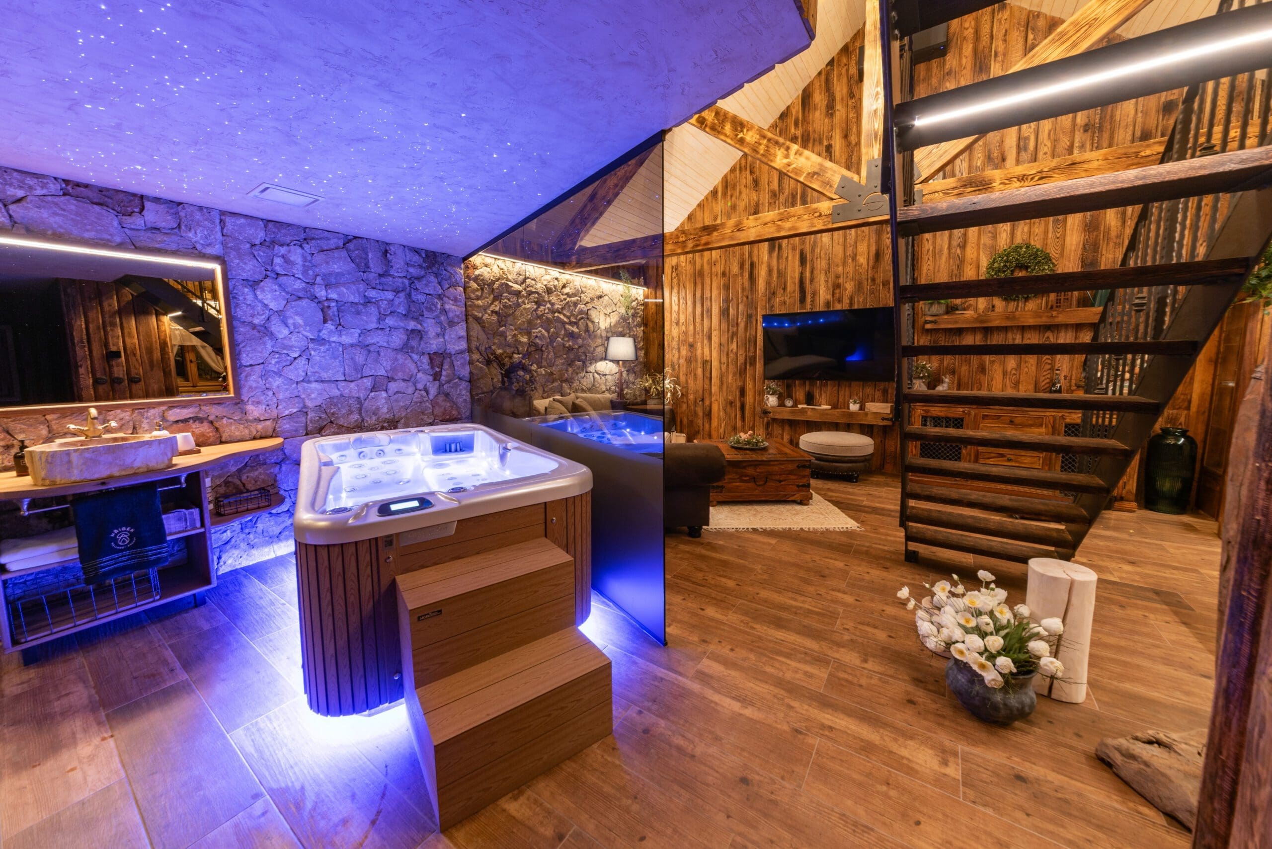 Wellness Hříbek Znojmo - vířivka
