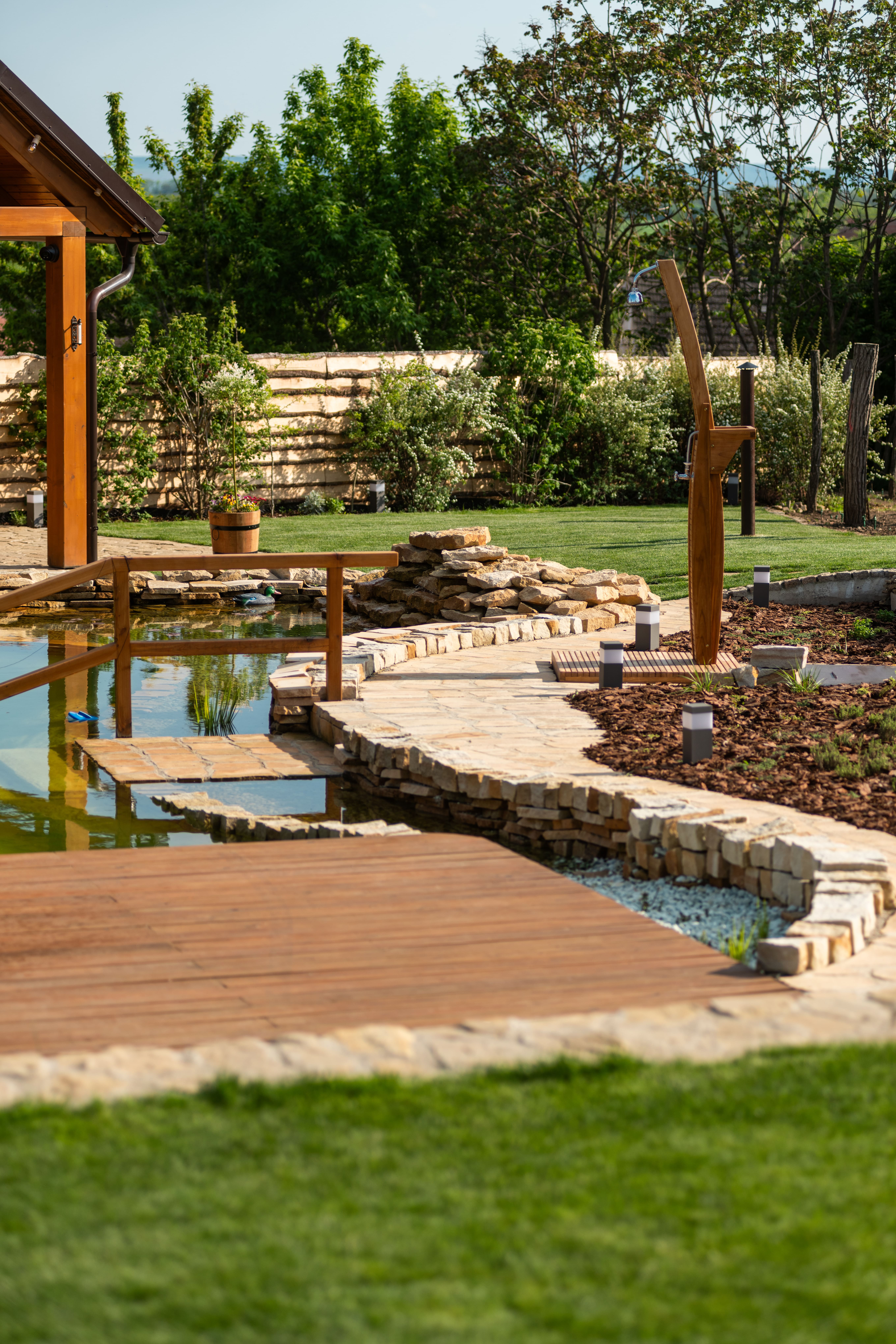 Wellness Hříbek Znojmo - Zahrada