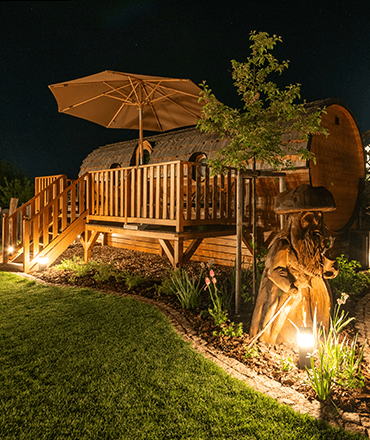 Wellness Hříbek Znojmo - sud